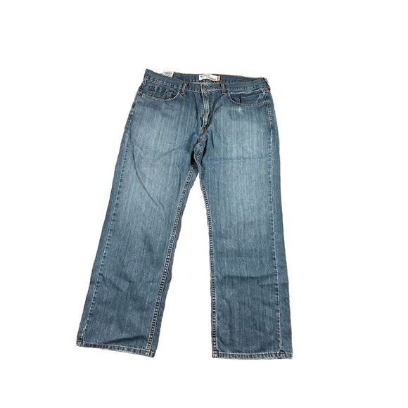 Levi's‎ 559 Medium Wash Relaxed Straight Blue Jeans Men's Size 38x30 - Picture 1 of 9